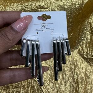 Silver Statement Earrings